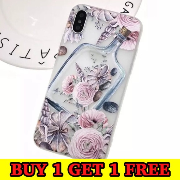 Accessories - FINAL SALE iPhone X/XS Case Seashells Bottle
